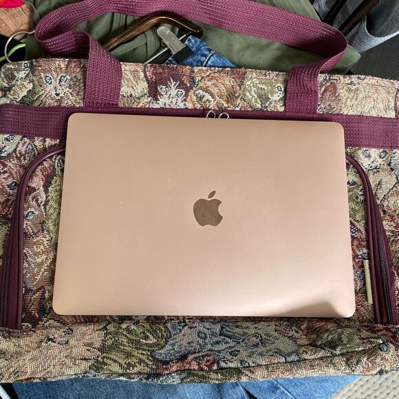 Vintage Bovano Cat Tapestry Shoulder Bag Laptop Fits Tote Purse - Picture 8 of 15